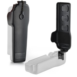 Ziyonix Pocket 3 Cover Case, Protective Cap Hard Protector Camera Accessories Pocket 3 Anti-Drop Anti-Knock Protector Cap Holds 3 Filters with a Sticker for Pocket 3 Accessories