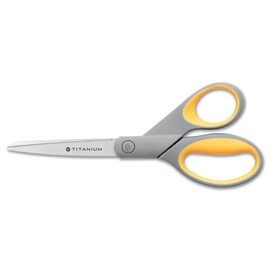 Westcott 13529 Titanium Bonded Scissors, 8-Inch Straight
