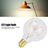 G95 Heart Shaped LED Retro Bulb E27 4W Dimmable Light