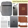Bible Cover Large Carrying Book Case Multi-Functional Bible Case Stationery