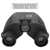 10x25 Telescope High Definition Night Vision Portable Binoculars IPX6 Waterproof