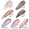 Coalitione Liquid Eyeshadow 12 Colors Long Lasting Waterproof Shining Shimmer