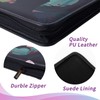 Ampleer Trading Card Binder, 9 Pocket Sleeves Compatible with 900