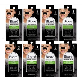 Pack Bandas Limpieza Profunda Carbón Bioré Pzas Todo Tipo Piel