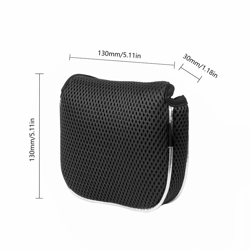 Andux Mallet Putter Cover Golf Putter Head Covers for Center