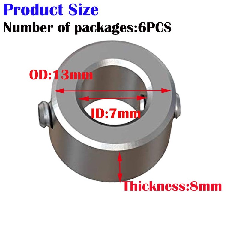 Depth Stop Rings Set, CESFONJER Depth Limiter Drill Ring Positioner