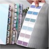 Post-it Film, Sticky Notes, Header Stickers, Index Stickers, 6 Colors,