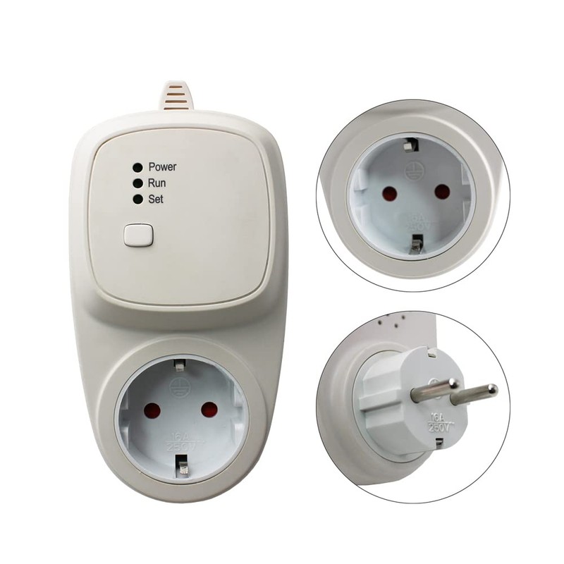 Echo RF Thermostat Black - Type P: Plug-in Receiver (Receiver