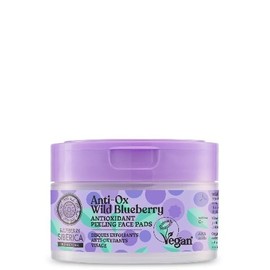 Natura Siberica Blueberry Antioxidant Peeling Face Pads, 20pcs