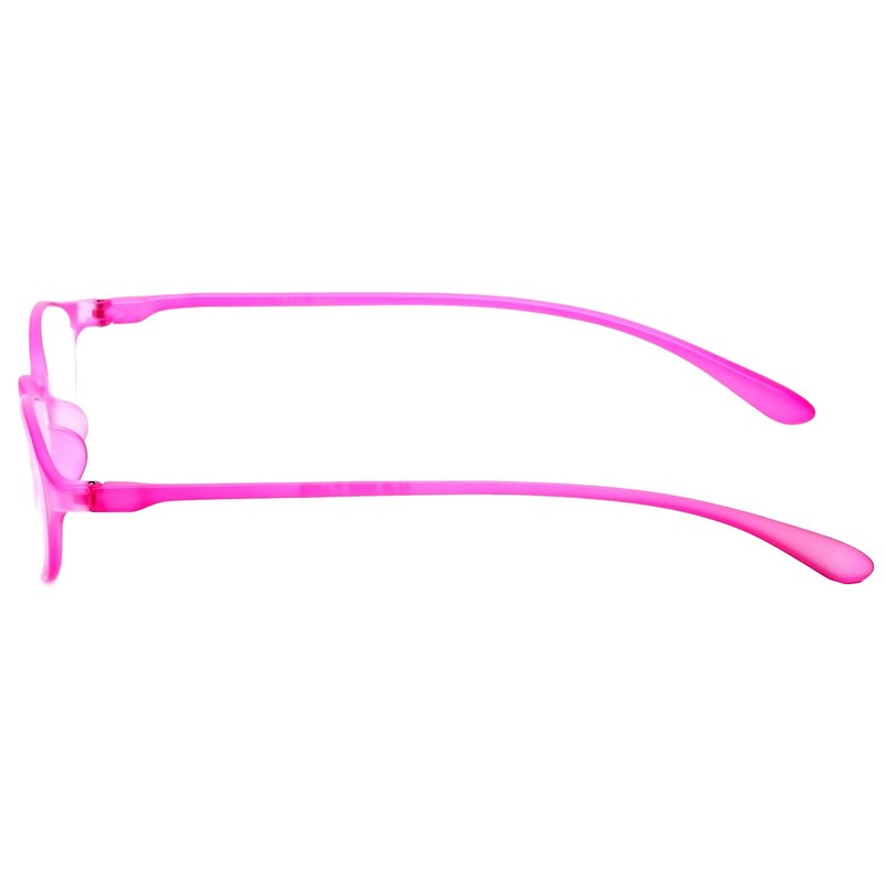 Calabria 719 Flexie Oval Flexible Reading Glasses +5.00 Fuchsia Pink