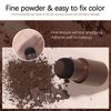 Natural Brown Eyebrow Stamp & Root Touch-Up Powder - Waterproof