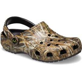 Crocs Unisex-Adult Classic Realtree Clog, Multi Max 7, 5 Men/7 Women