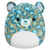 Squishmallows SQCR04131 12", Enos-Dark Green Leopard