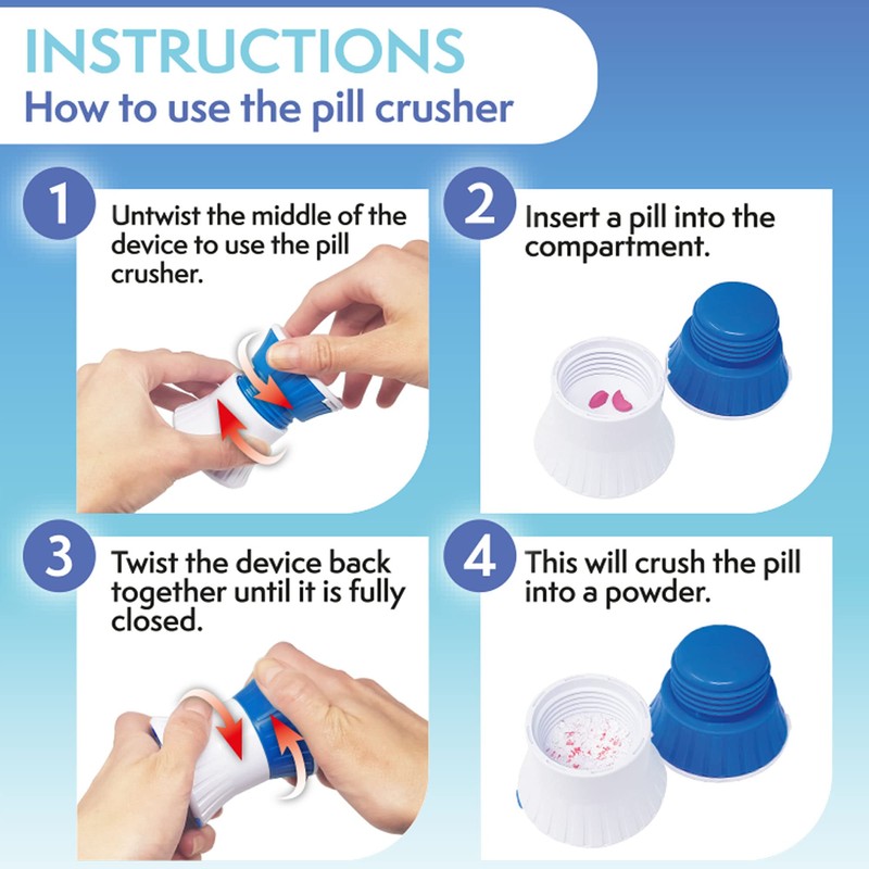 JFA Medical Pill Grinder/Crusher and Pill Cutter