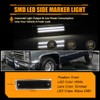 OFFKAT Front Fender LED Side Marker Lights for 1981-1991 Chevy