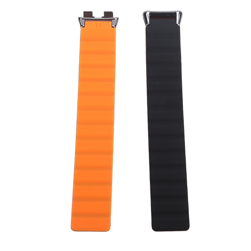 Silicone Magnetic Watch Band Adjustable Quick Release Flexible Sweatproof Comfortable