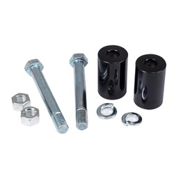 2'' Rise Handlebar Risers Extension For Harley Davidson 1-1/4'' Handlebars Black Motorcycle Spacers