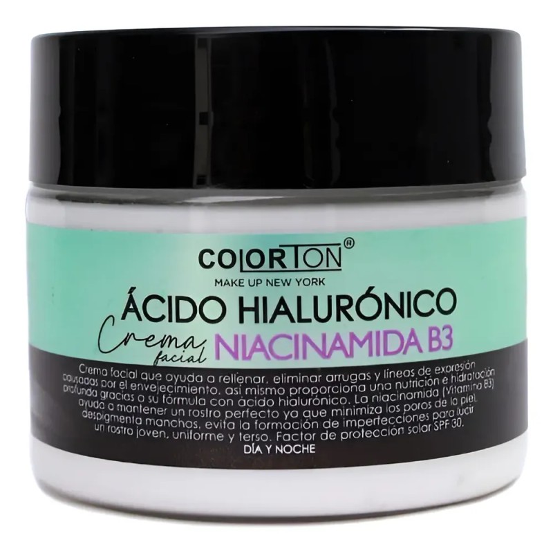 Crema Acido Hialuronico Con Niacinamida B3 Colorton Manchas