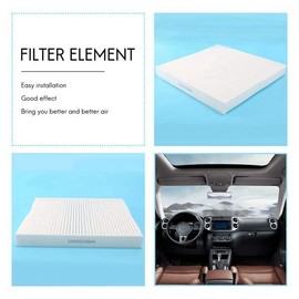Teppich for DODGE RAM 1500 2500 3500 Cabin Air Filter Kit Cabin Air Filter & Filter Access Door 68052292AA 68318365AA