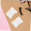 SAFIGLE 40pcs Eyelash Extension Remover Cotton Pads Gentle Makeup Remover