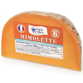 Mimolette French Cheese Aged 12 Months - 7 OZ / 200 G - GUARANTEED OVERNIGHT