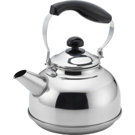 Yoshikawa SJ3555 Electric Kettle, Made in Japan, IH and Gas Stove Compatible, 1.5L, Easy to Pour, Compact Kettle