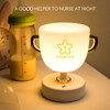 Pen Holder Trophy Night Light USB Charging Bedroom Bedside Mood
