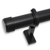 BlastHome® Non-Adjustable Luxury Curtain Rods for Windows, 1 ¼” Rod