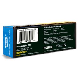 Tacwise 1710 Type 18G / 25 mm Galvanised Brad Nails, Pack of 4,000,Silver