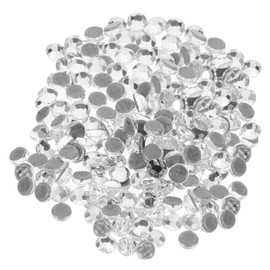 Angoily 1440pcs Flat Back Glass Rhinestones for DIY Crafts Clothing Shoes and Nail Art Hot Melt Gems for Embellishments and Decorations