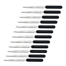Westcott E-29692 00-I Letter Opener with Black Plastic Handle (Pack of 12)