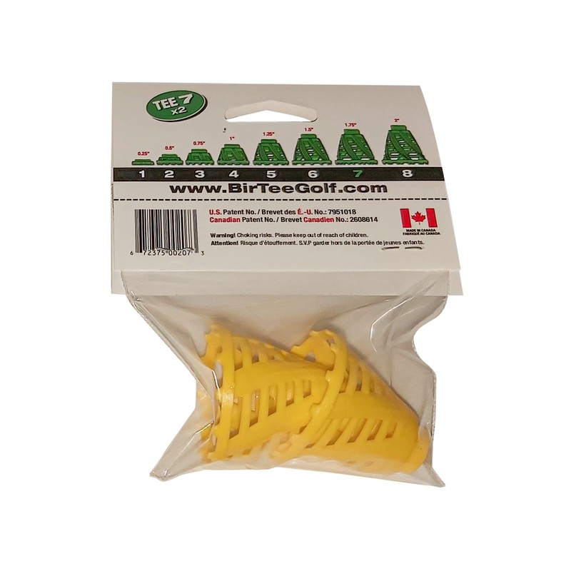 BirTee Pro Golf Tees - Size #7 (1 3/4") Individual