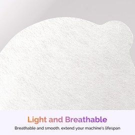 MelodySusie 210Pcs Disposable Filter Papers for HProA Nail Dust Collector