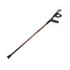 Folding Elbow Crutch Height Adjustment Non Slip Aluminum Alloy Forearm