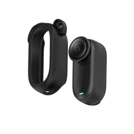 MEMELOKA Hülle für Insta 360/Insta GO3S/Insta GO3, Anti-Kratzer und Stoßfeste Weiche TPU Schutzhülle für Insta 360/Insta GO3S/Insta GO3, Schwarz