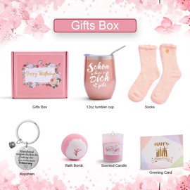 Birthday Gift for Women, Girlfriend, Mother, Wife, Girlfriend, Sister, Aunt, Daughter, Grandma. 18th 21th 30th 40th 50th 60th 70th Birthday Gift