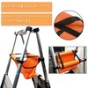 Pure Seek Stepladder Storage, Tool Bag, Foldable, Tool Bag, Removable,