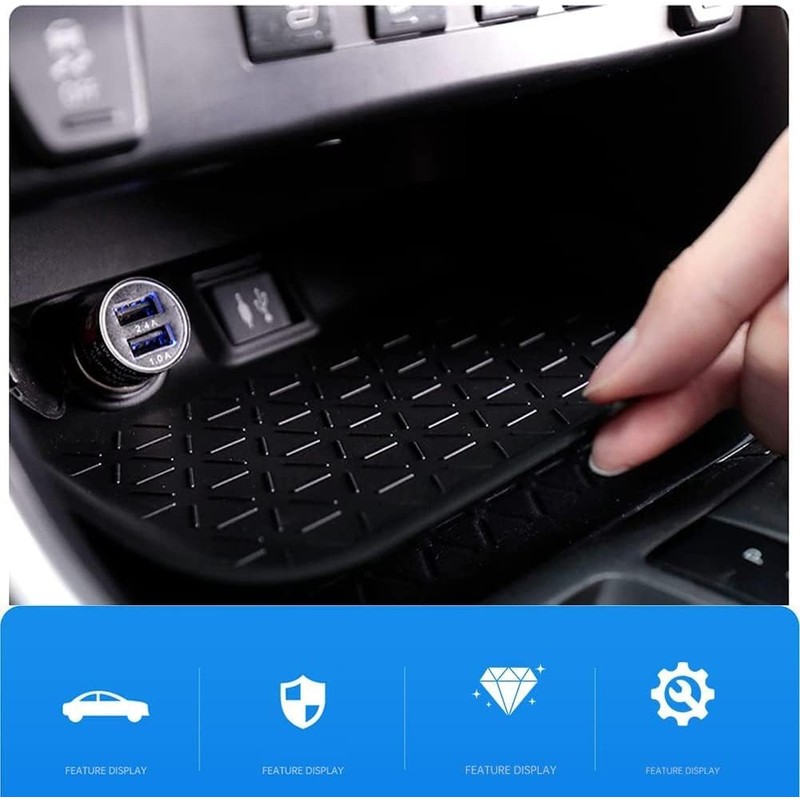 TPXSIUE for 2023 RAV4 Center Console Organizer Insert Tray Compatible