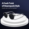Technigadgets Pedro Steampunk - anteojos de sol de doble lente