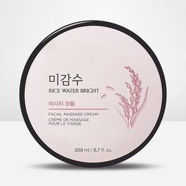 The Face Shop Rice Water Bright Massage Cream 200ml / 더페이스샵 미감수 브라이트 마사지 크림 200ml