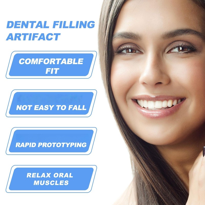 120pcs Temporary Tooth Crown,Dental Temporary Tooth Cap Crown,False Tooth Replacement,Temporary