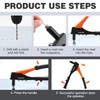 ValueMax 4-in-1 Hand Riveter/Rivet Gun, Pop Rivet Tool Kit with