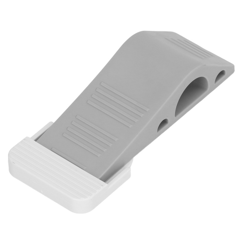 6pcs Door Stoppers Grey Hole Free Installation Noise Elimination TPR