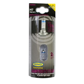 Ring Automotive RW1077 H7 Px26d Xenon Max with 100 Percent Halogen Headlamp, 12 V, 55 W