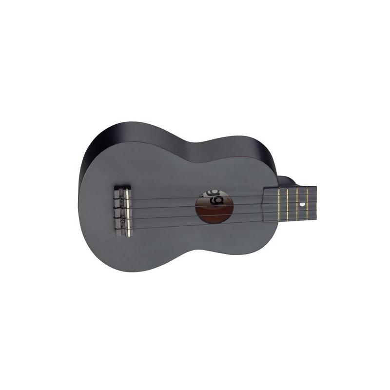 Stagg US-NIGHT Soprano Ukulele with Bag - Black