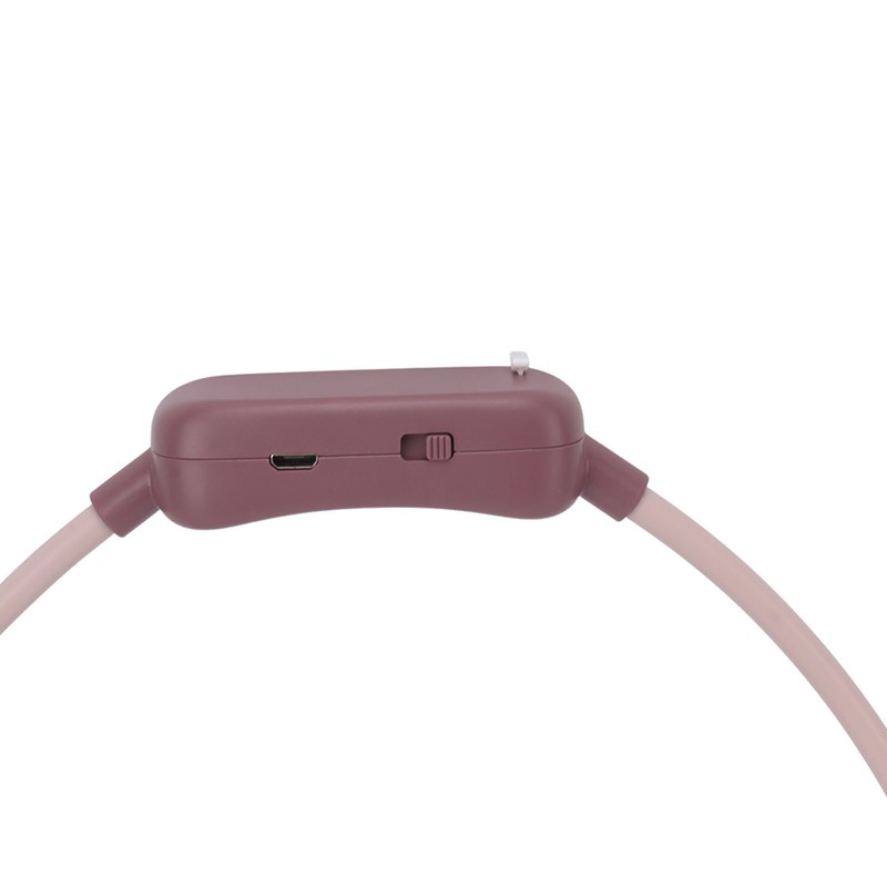 Portable Neck Fan Dual Head Bendable Wearable USB Rechargeable Hand