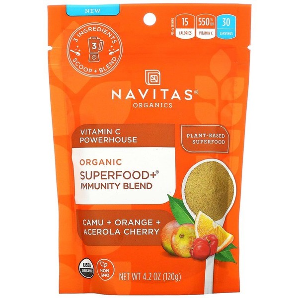 Immune Blend Powerful Vitamin C Camu Orange Plus Acerola Cherry