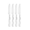 International Silver 5108515 Checkered Frost Stainless Steel Flatware, 20-Piece Set,