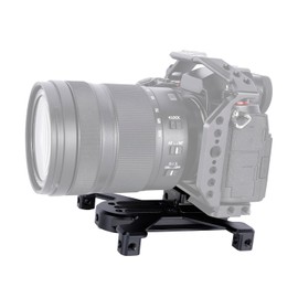 NICEYRIG Quick Release Plate Combination for ARCA-Style, with Quick Release Clamp, Four-Feet Stand Support & Additional Dovetail Plates for Tripod/Ground/Stabilizer Shooting Switch - 570