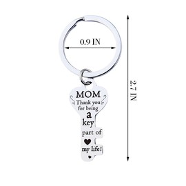 Mothers Day Gifts for Mom Mother Birthday Gift Mom Keychain Gifts for Mommy Mom Thank You Gift Mommy Keyring